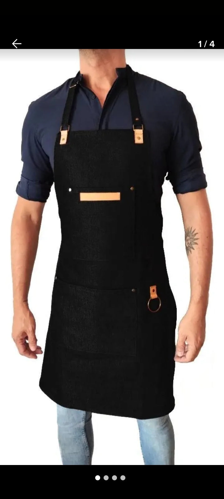 Delantal Bolsillo Raw